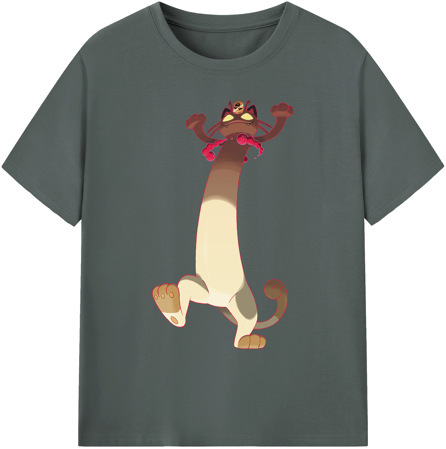 （画像用） ポケットモンスター Pokémon 綿100％ メンズ半袖Tシャツ｜肌触りやわらか＆通気性